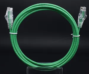 UTP CAT6A 28AWG(7/0.12MM) BC PVC Green